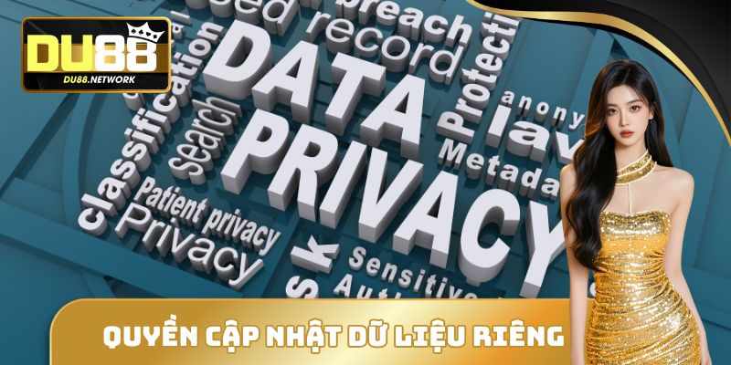 Quyền cập nhật dữ liệu riêng